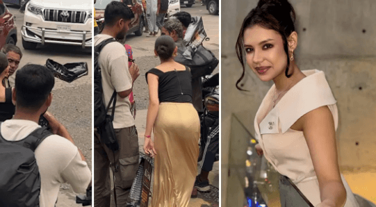 রাশিয়ান মডেল মনিকা কবিরের গায়ে পানি মেরে তোপের মুখে মধ্যবয়স্ক দোকানী