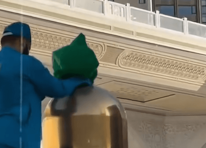 ক্বাবার মাকামে ইব্রাহিমে মৌমাছির ঝাঁক নিয়ে বিস্ময়!