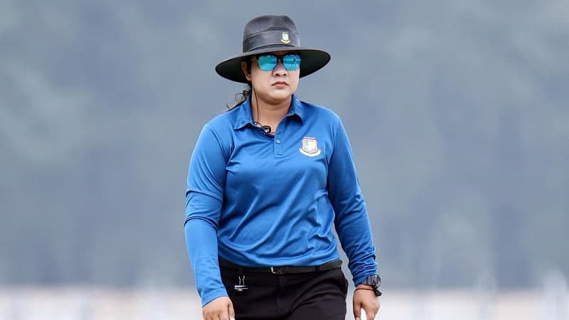 নারী টি-টোয়েন্টি বিশ্বকাপে থাকছেন বাংলাদেশি আম্পায়ার জেসি