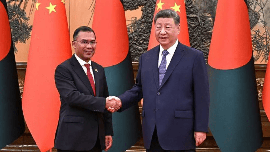 চীনের প্রেসিডেন্টের সঙ্গে দ্বিপক্ষীয় বৈঠক শুরু প্রধানমন্ত্রীর
