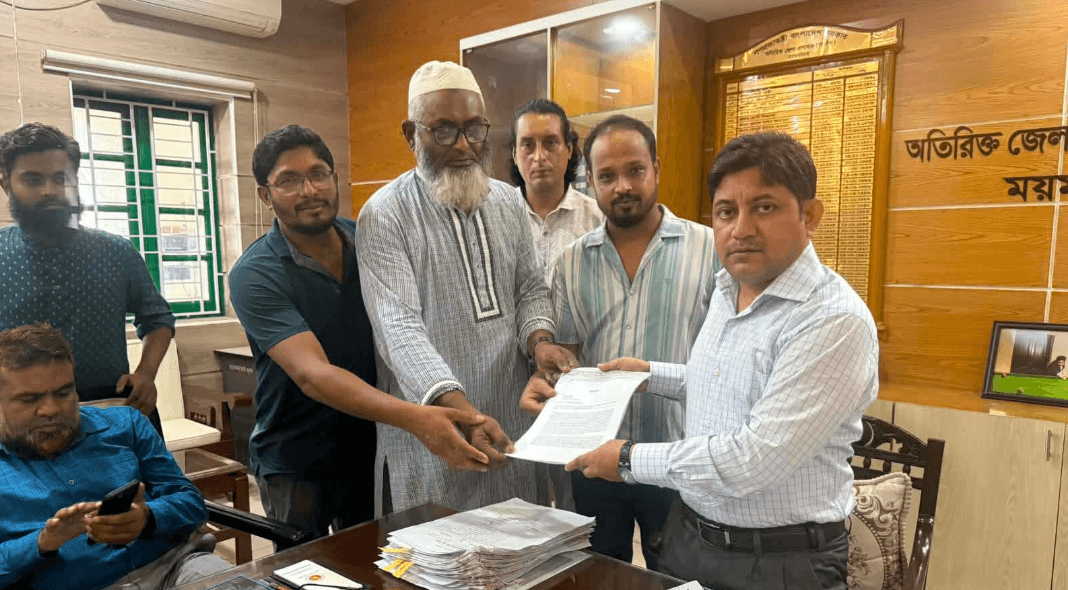 সমগ্র বাংলাদেশে একযোগে প্রধানমন্ত্রীর বরাবর স্মারক প্রদান, ময়মনসিংহেও বাংলাদেশ ডেন্টাল পরিষদের কর্মসূচি