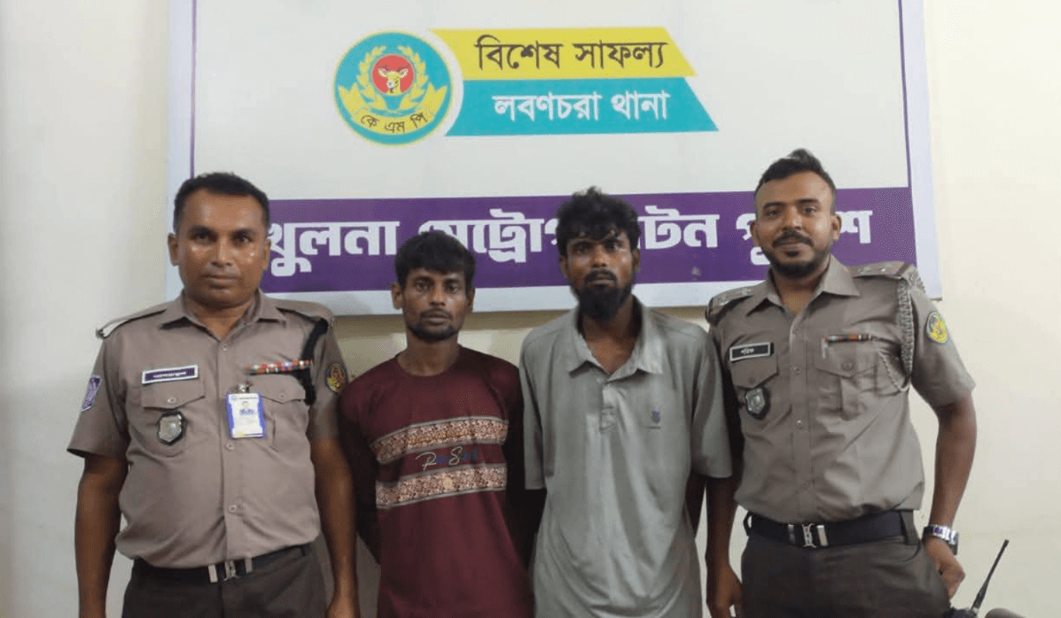 লবণচরায় ২২ কেজি গাঁজাসহ দুই মাদক ব্যবসায়ী গ্রেপ্তার