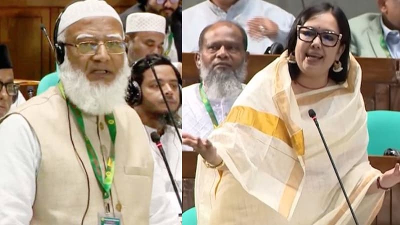 রুমিন ফারহানার বক্তব্যের সময় অশোভন অঙ্গভঙ্গি, বিরোধীদলীয় নেতার প্রতিবাদ