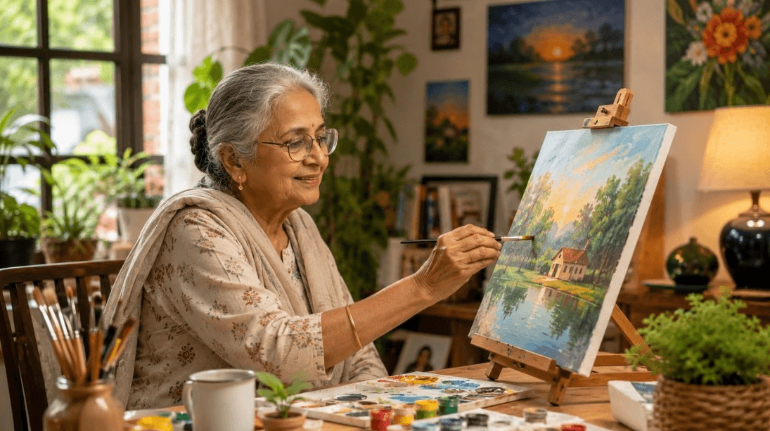 সৃজনশীল শখ হতে পারে সুস্থ ও সক্রিয় জীবনের চাবিকাঠি