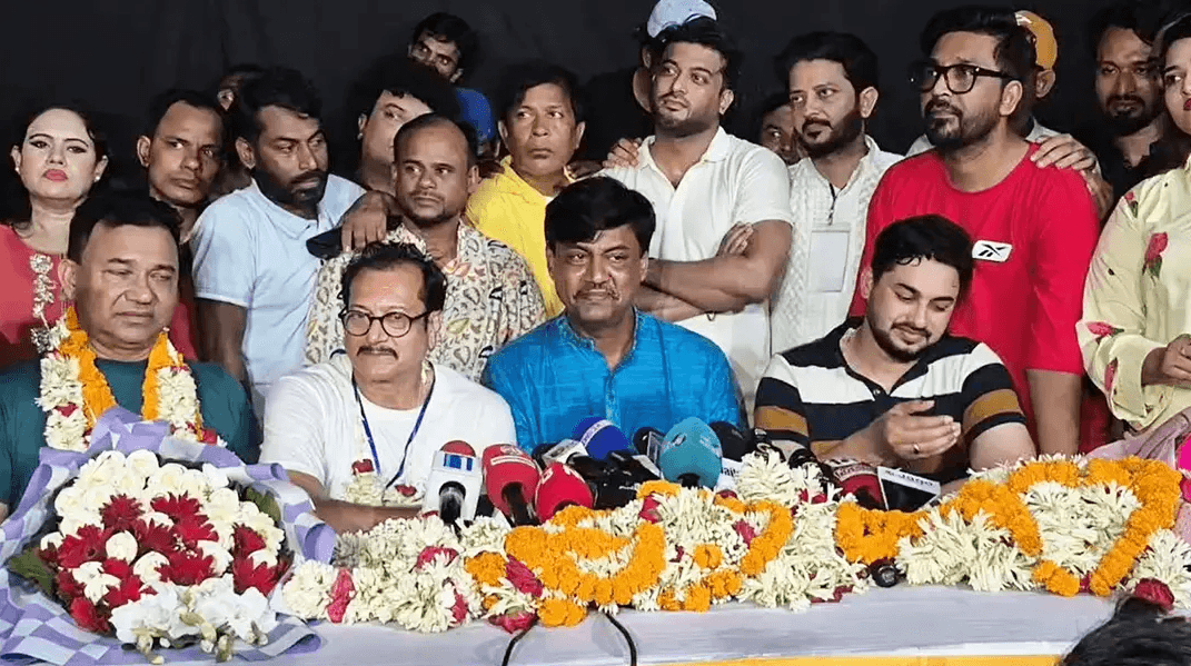 শিল্পী সমিতির নির্বাচনে সভাপতি শিবা সানু, সম্পাদক জয় চৌধুরী